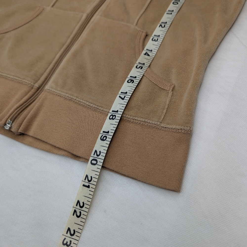 Y2K Rampage Zip Front Cotton Velour Track Jacket - Picture 10 of 10